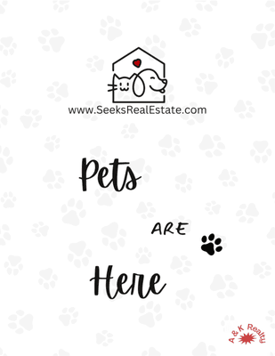 Pets are WELCOME & LOVED Staging Hacks  | ww.SeeksRealEstate.com | 540-603-6231