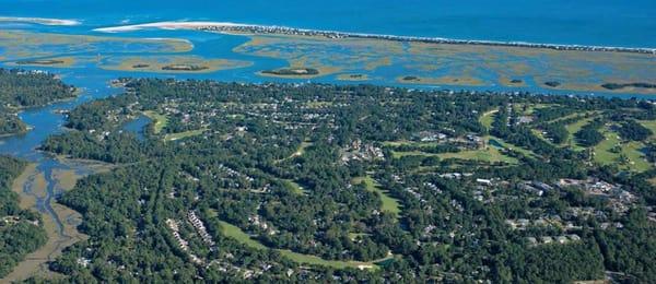 Porters Neck Plantation Aerial Photo