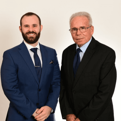 Dr. Alex Olivera and Dr. Andrew Liss