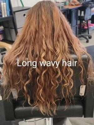 Curl long luscious locks