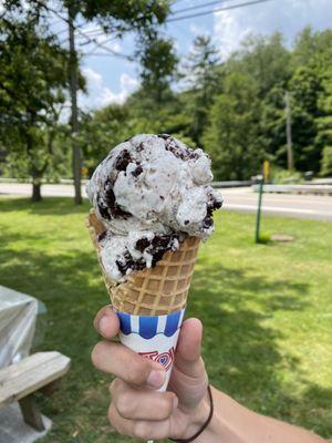 Oreo ice cream cone!