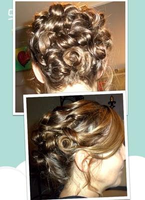 Bridal hair by destiny