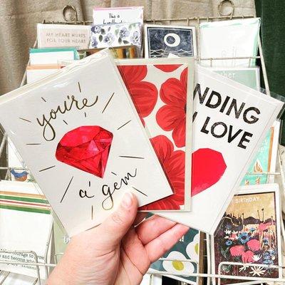 Cards designed by Indiana artists - blank inside to add your message.