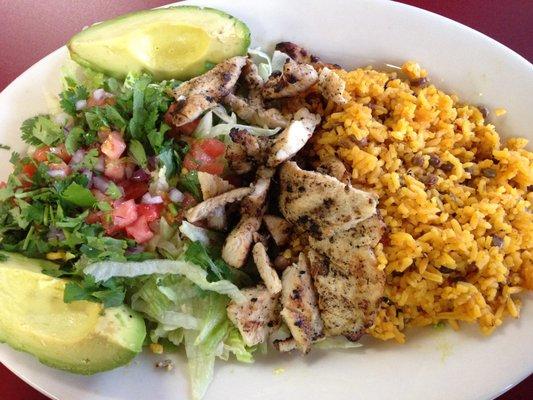 Rican Twist with grilled Chicken