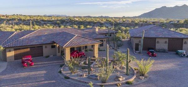 Custom Home Estate with 2700 SF Collector garage