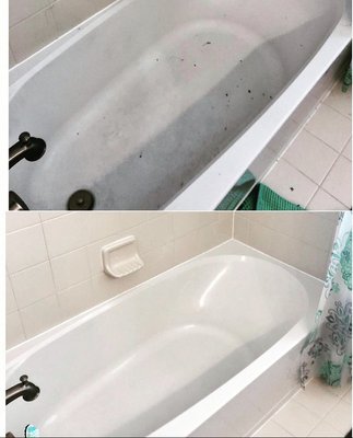 Bathtub cleaning