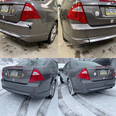 Fusion bumper replacement