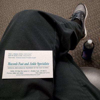 Business Card For Specialist.  2/20/2023