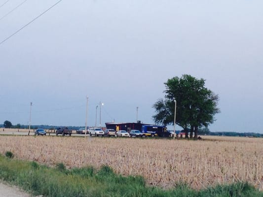 Literally, in the middle of a corn field, makes for the PERFECT dive (strip)bar