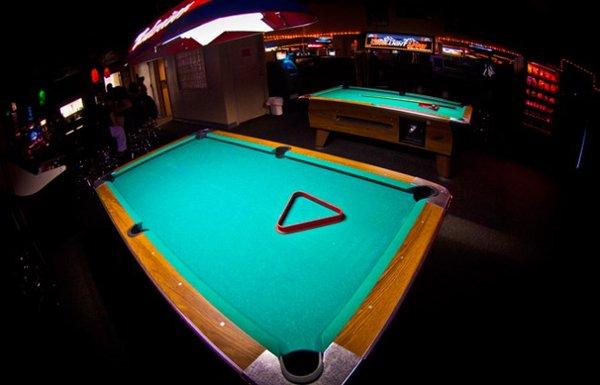 Pool tables!