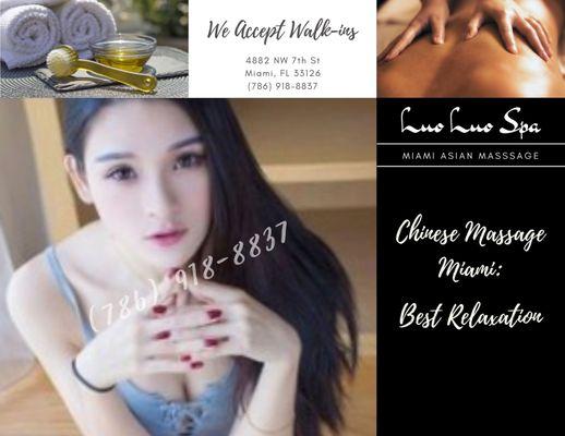 Chinese Massage Miami - Blend Traditional and Modern Massage Techniques