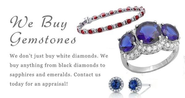 Diamond Buyers & Exchange buys gemstones.