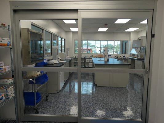 Compounding Area.