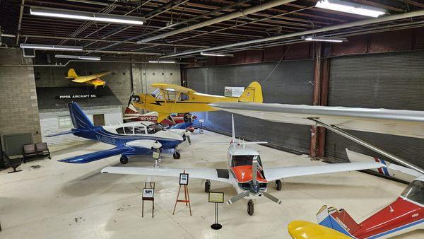 Hangar displays.