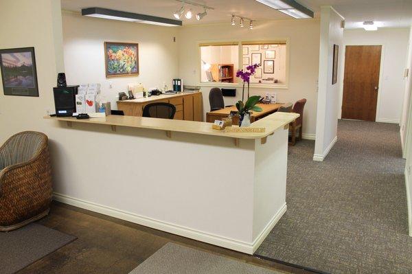 Reception Area at Condition For Life/Wayne Nelson DC - chiropractic rehabilitation and functional training. Klamath Falls, OR, United States