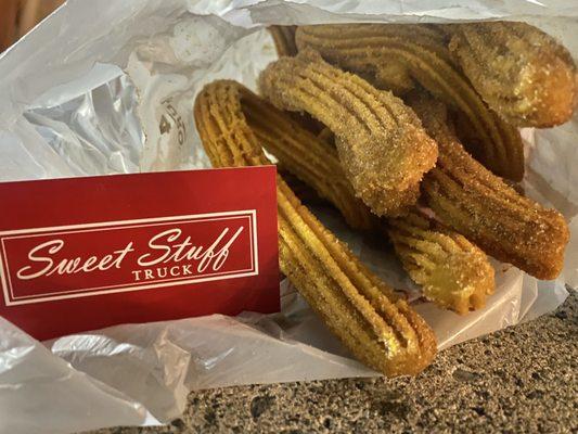 10 piece Churros for $10.