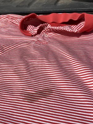 Shirt ruined with grease spot