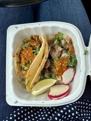 Tacos - Al Pastor & Carne Asada - $4!! Taco Tuesday & Wednesday special!