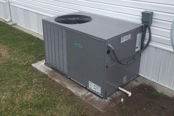 A brand new unit just competed the install.