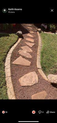 Stone path