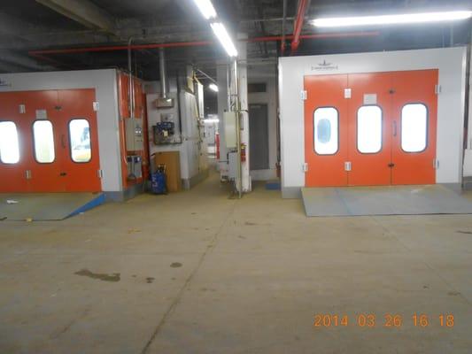 We have two brand-new Zhongda down draft spray booths each with a 13,500 CFM turbine fan, 1.1 million Btu heat exchanger and ...