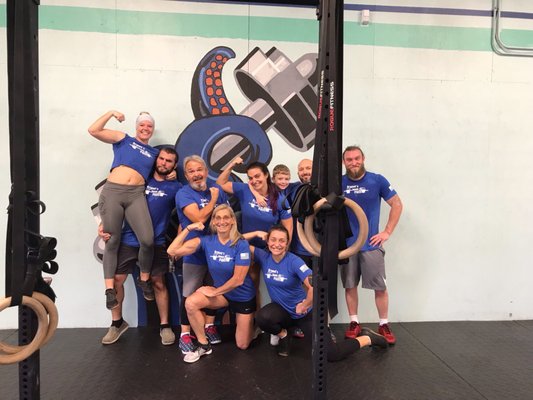 Our family at Crossfit Salt de Terre