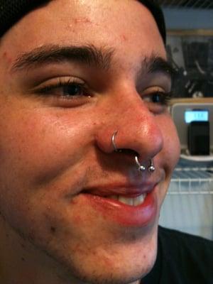 Body piercing by Aaron