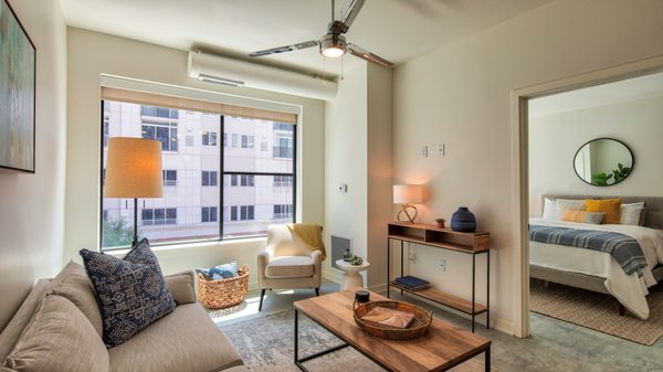 Spacious Living Room with Tons of Natural Light