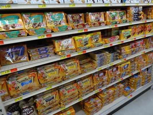 A snapshot from our cookie aisle.