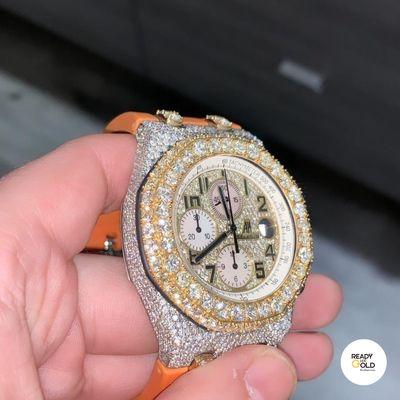 Audemars Piguet Two Tone Iced Out