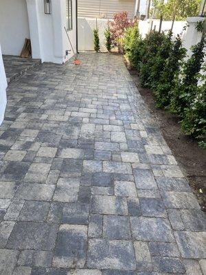 Paver installation