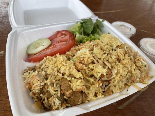 Chicken biriyani From Shammi's Kitchen