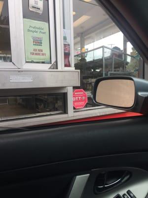 Drive thru Window