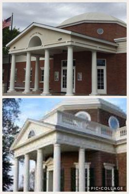 American Heritage Academy  and Monticello...can you tell the difference?