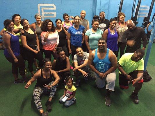 The more the merrier!! We offer group training and fitness classes as well!