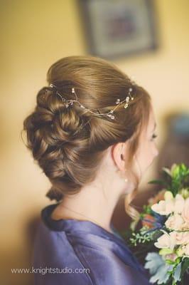 wedding up-do!