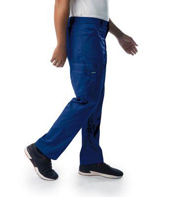 Mens Scrub Pant with Zipper Fly and Belt Loops