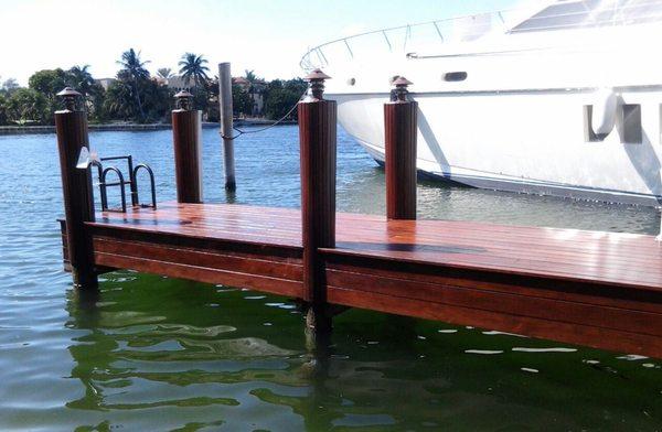 Ipe Hardwood Dock