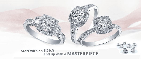 We help you design the perfect piece of jewelry that you can cherish for years.