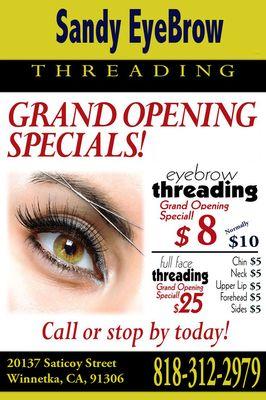 Grand Opening Prices!