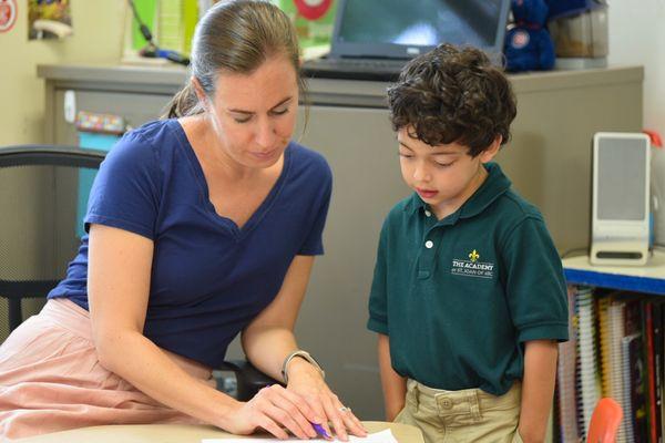 Our faculty represent the very best in preschool through 8th grade education: dedicated, passionate, and hard-working