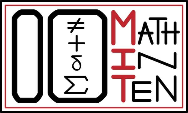 Math in Ten Logo
 
 Credits:
 designed by Tina Nguyen
 idea by Thy-Vân Nguyn