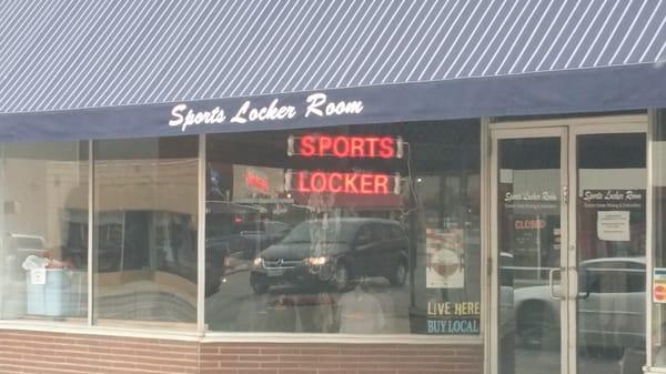 Sports Locker Room