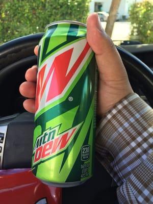 16 oz Mtn dew for a buck!