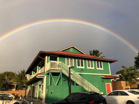 Our building, behind Choice & Milagro's