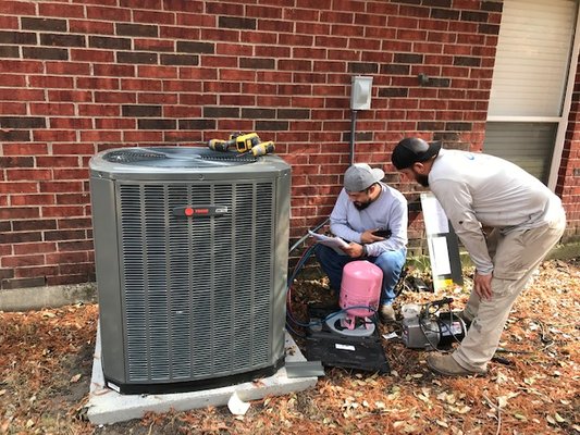 New 4.0 Ton Communicating XV Trane System Installation - Rowlett, TX