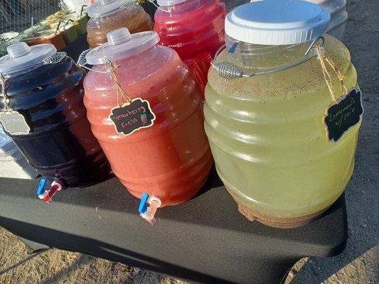 Delicious agua frescas