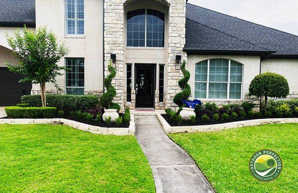 Spiral Junipers to greet your guests