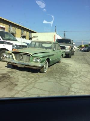 Classics parked in the Lot