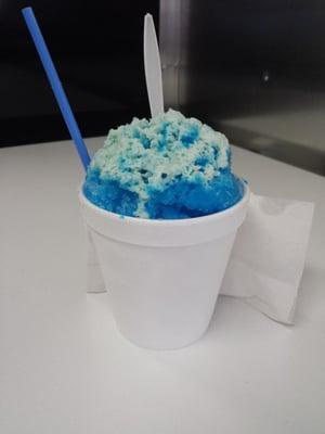 Blue Beast with cream